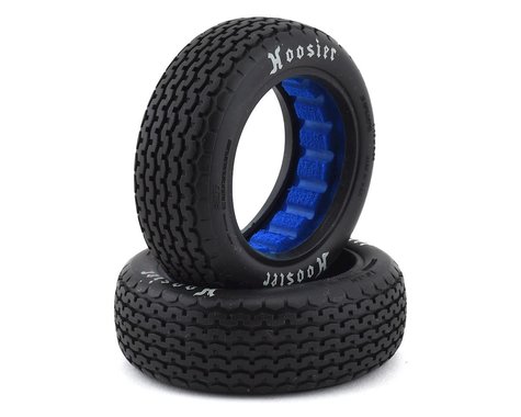 Hoosier Super Chain Link Dirt Oval 2.2" M3 Compound Tires for 1/10 2WD Buggy Front (2) (PRO827502)