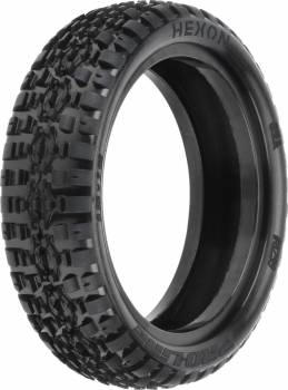 Hexon CR4 2WD 2.2" Carpet Buggy Tires, Front (2) (PRO8299304)