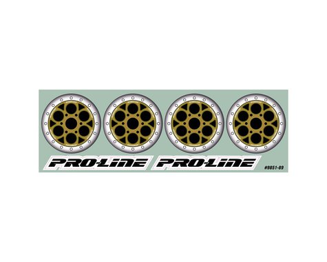 Bi-Metallic Wheel Dots for Sprint Car Wheels (2) (PRO985100)