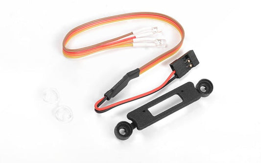 Micro Series Headlight Insert with LED Lighting System for Axial SCX24 1/24 Jeep Wrangler RTR (RC4VVVC1050)