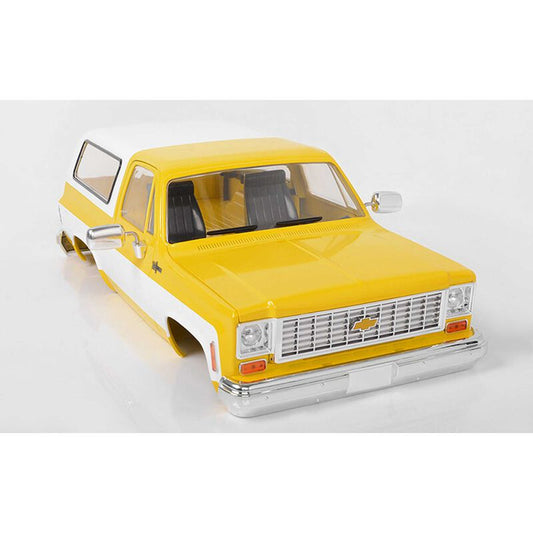 Chevrolet Blazer Complete Yellow Hard Body Set with 11.3" Wheelbase for 1/10 Rock Crawler (RC4ZB0152)