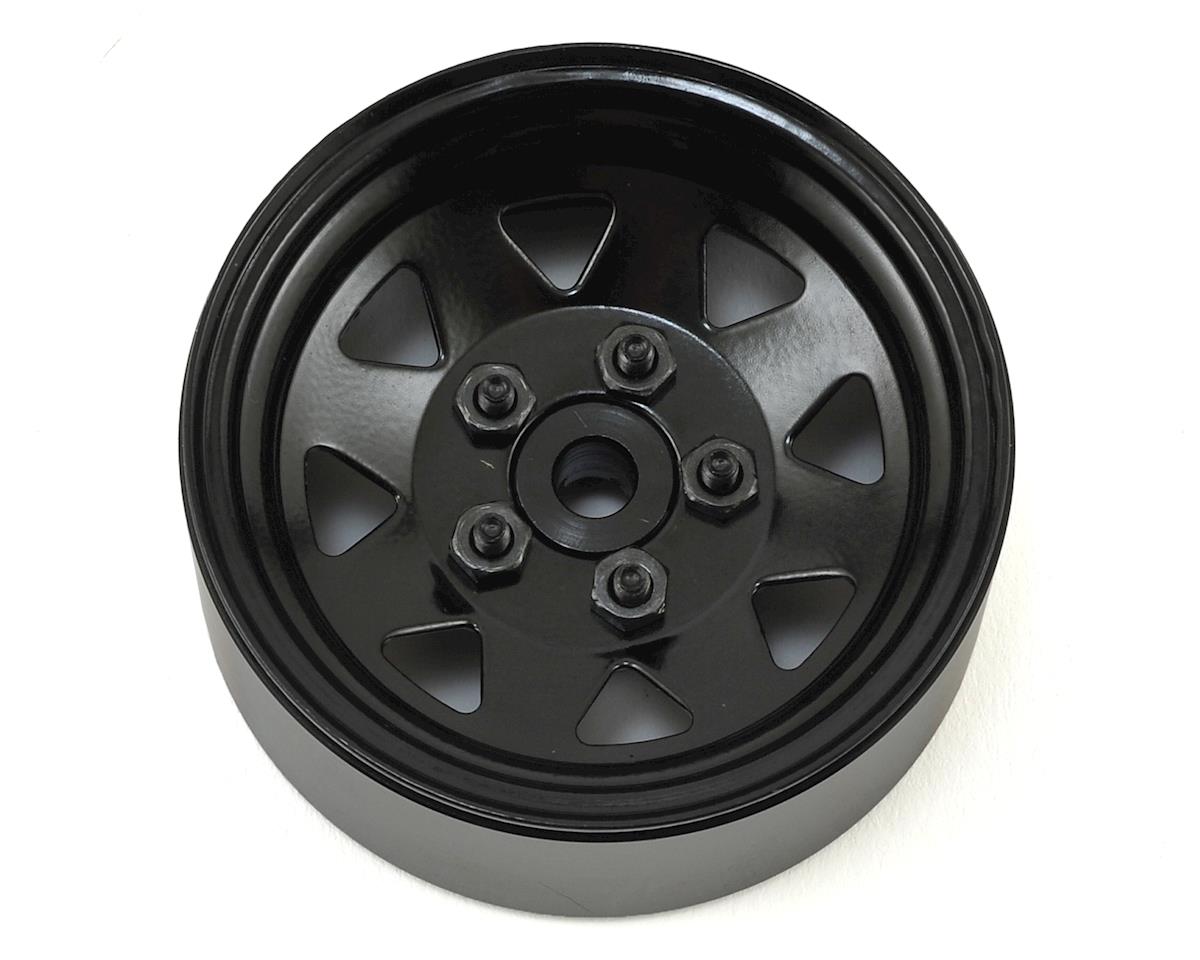 5 Lug Wagon 1.9" Stamped Single Steel Beadlock Wheel, Black (1) (RC4ZQ0023)