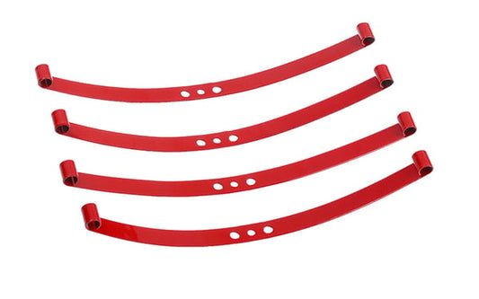 Red Super Soft Flex Leaf Springs (4) (RC4ZS0570)