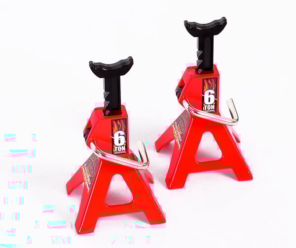 Chubby 6-TON Scale Jack Stands (RC4ZS0588)