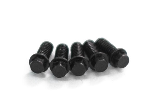 Miniature Scale 2x5mm Hex Bolts, Black (RC4ZS0625)