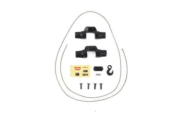Warn 1/24 Zeon 10 Non-Functional Winch Model Kit (RC4ZS2174)