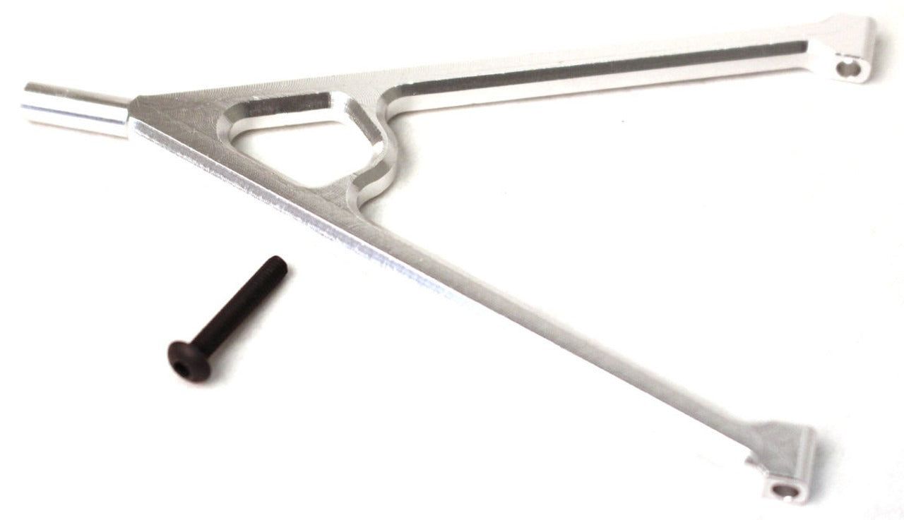Aluminum Front Y-Link, Silver for SCX10 (RCE1828S)