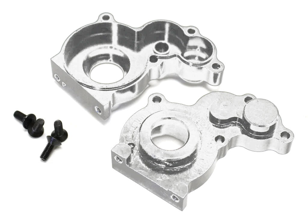 Aluminum Center Transmission Case, Silver for SCX10 (RCE1833S)
