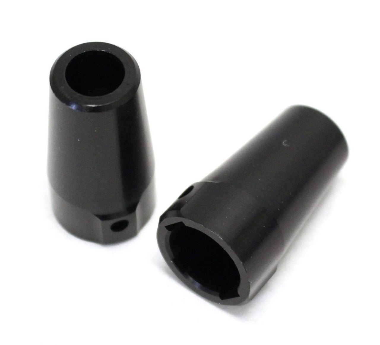 Aluminum Rear Axle Cups, Black for SCX10 (RCE1834BK)