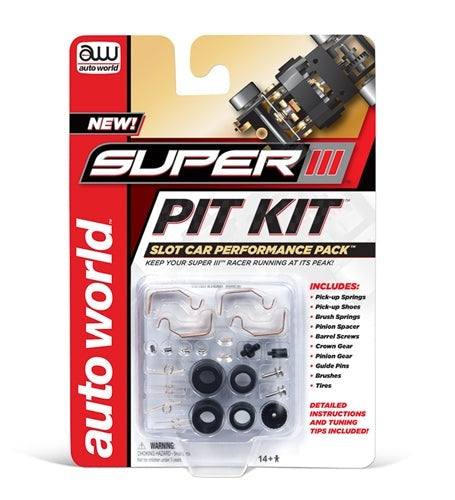 Super III Pit Kit for HO Slot Car (RDZ00301)