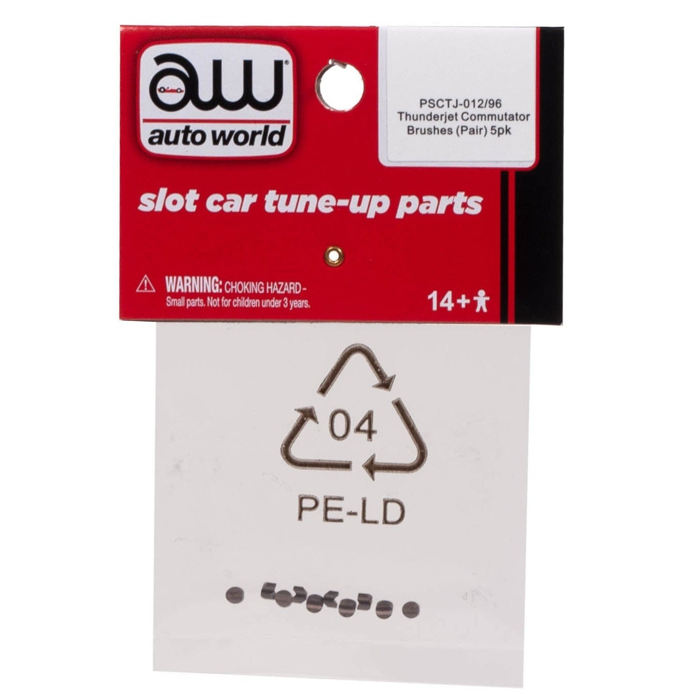 Thunderjet Commutator Brushes for HO Slot Car (5 Pair) (RDZPSCTJ012)