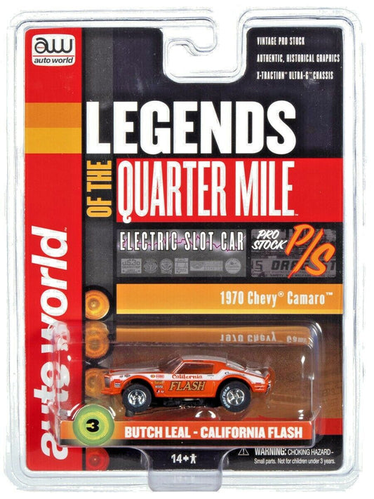 Xtraction Legends of the Quarter Mile Butch Leal 1970 Camaro HO Slot Car (RDZSC361LEAL)