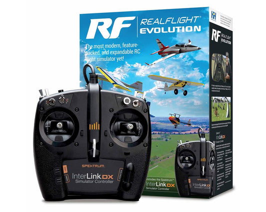 RealFlight Evolution R/C Flight Simulator with Spektrum InterLink DX (RFL2000)