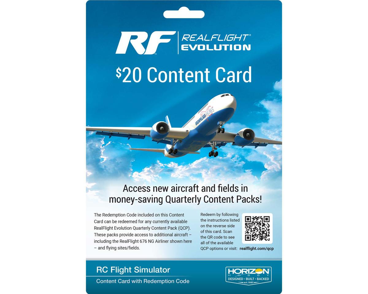 RealFlight 2023 Quartly Content Card (RFL2002)