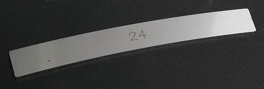 N 5" Track Alignment Gauges, Curved 24" Radius (RIB8024)