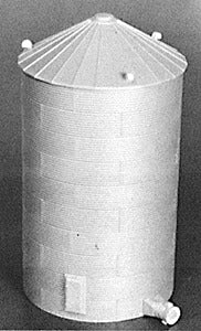 HO Grain Bin with 30-Degree Peaked Top, Scale Height 44' (RIX305)
