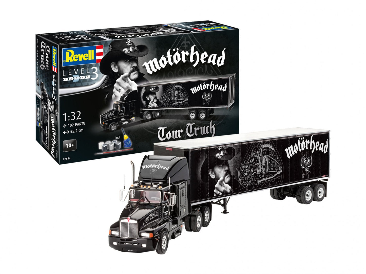 1/32 Motorhead Tour Truck Gift Set Plastic Model Kit (RMX807654)