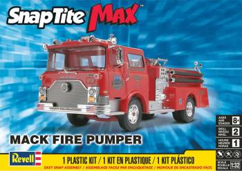 1/32 Mack Fire Pumper Plastic Model Kit (RMX851225)