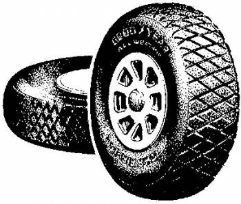 Diamond Model Aircraft Wheels, 2" (2) (ROB129)
