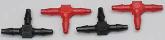 Coupling 'T', 3/32" (4) (ROB218)