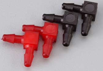 Coupling 'L', 1/8" (4) (ROB222)