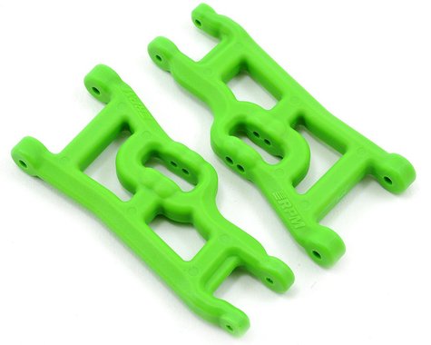 Offset-Compensating Wide Green Front A-Arms for Slash (2) (RPM70554)