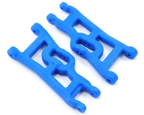 Offset-Compensating Wide Blue Front A-Arms for Slash (2) (RPM70555)