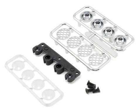 Chrome Light Canister Set for RPM Slash Bumper (RPM80983)