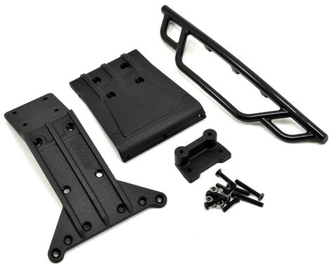 Black Front Bumper and Kick Plate for Torment 4x4 (RPM81612)