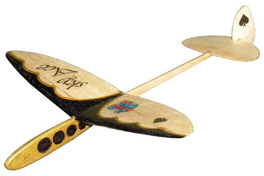 Sky Ace 6" Free-Flight Wood Aiplane Kit (RRCSA00100)
