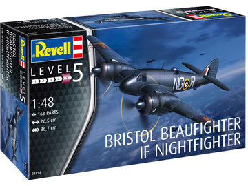 1/48 Beaufighter IF Nightfighter Plastic Model Kit (RVL03854)