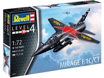 1/72 Mirage F.1C/CT Plastic Model Kit (RVL04971)