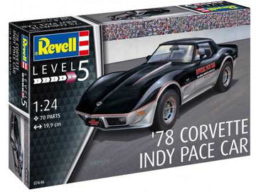 1/24 1978 Chevrolet Corvette Indy Pace Car Plastic Model Kit (RVL07646)