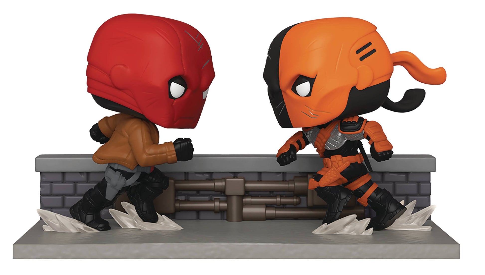 SDCC 2020 Pop Comic Moment DC Red Hood Vs Deathstroke PX Vinyl Figure (POP198705)