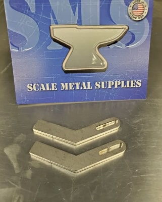Steel Angled Bumper Tabs (2) (SMS0003)