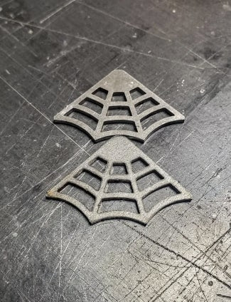Steel Gussets with Web Design (2) (SMS0007)