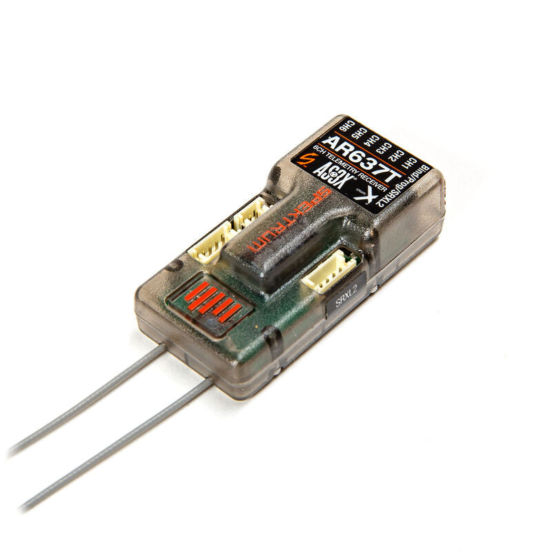 DSMX 6-Channel AS3X Telemetry Aircraft Receiver (SPMAR637T)