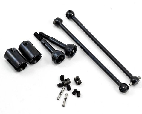 Heat Treated Steel Driveshaft Kit for Stampede/Rustler (2) (STRST1953XL)