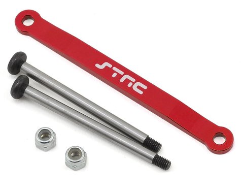 Aluminum Front Heavy Duty Hinge Pin Brace Silver for Stampede/Bigfoot (STRST2532XR)