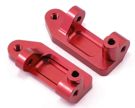 Aluminum Caster Blocks Red for Rustler/Slash/Stampede (2) (STRST3632R)