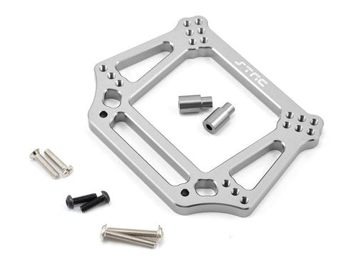Aluminum Heavy Duty Front Shock Tower 6mm Silver for Bandit/Rustler/Slash/Stampede (STRST3639S)