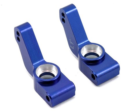 Aluminum Rear Hub Carriers with 1-Degree Toe-In Blue for Rustler/Slash/Stampede (2) (STRST3652T1B)