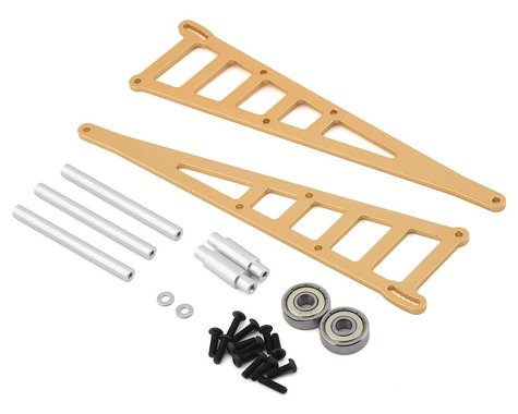 Aluminum Adjustable Wheelie Bar Kit Gold for Bandit/Rustler/Slash (STRST3678WD)