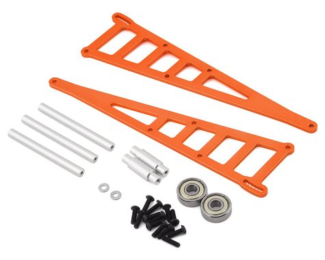 Aluminum Adjustable Wheelie Bar Kit Orange for Bandit/Rustler/Slash (STRST3678WO)