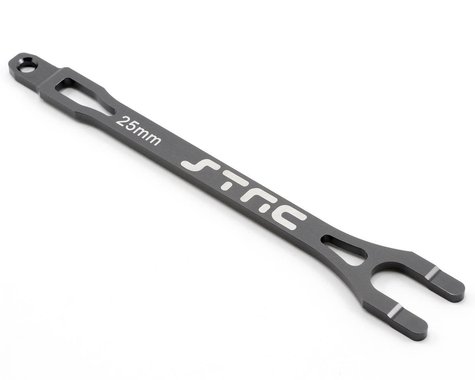 Aluminum Battery Strap Gunmetal for Slash (STRST3727GM)