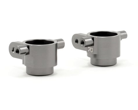 Aluminum Front Steering Knuckles Gunmetal for Slash 4x4 (2) (STRST6837GM)