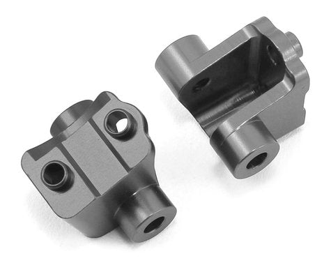 Aluminum Rear Lower Shock Mounts Gunmetal for TRX-4 (2) (STRST8227RGM)