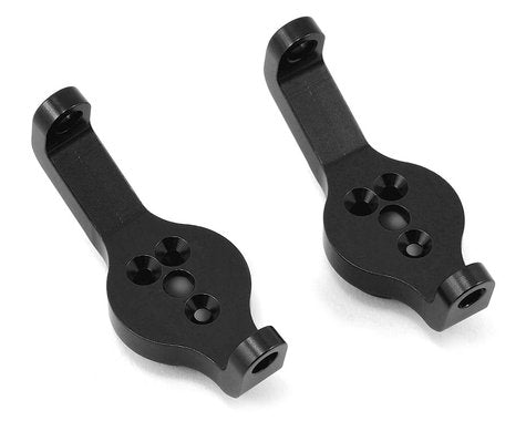 Brass Front Caster Blocks Black for TRX-4 (2) (STRST8232BR)