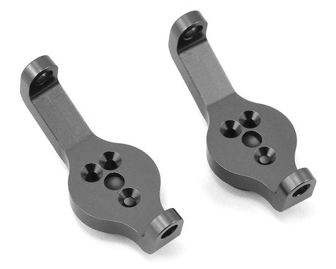 Aluminum Front Caster Blocks Gunmetal for TRX-4 (2) (STRST8232GM)