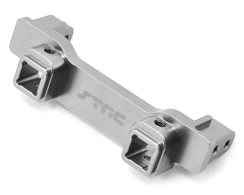 Aluminum Heavy Duty Front Bumper Mount Silver for TRX-4 (STRST8237FS)